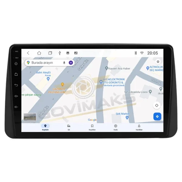 Govimaks Fiat Egea Cross 2019-2022 4 GB Ram 64 GB Hafıza Android Multimedia Teyp - Görsel 9