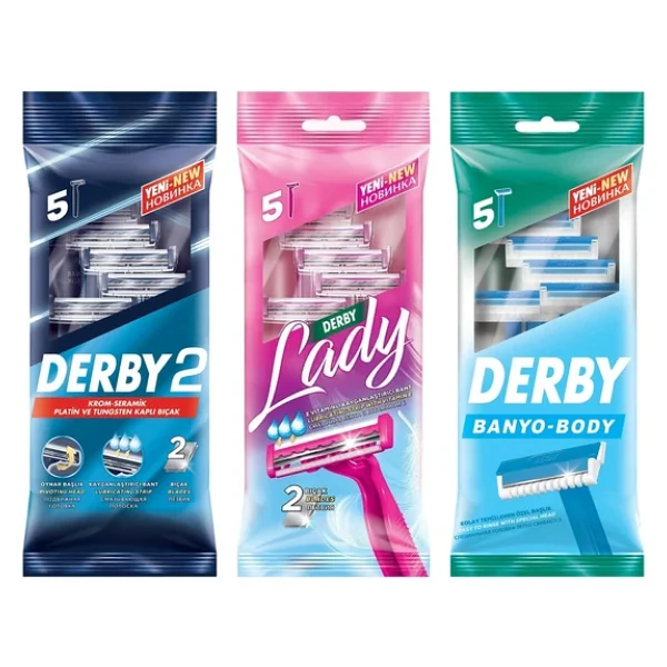 Derby Tıraş Bıçağı 3'lü Aile Paketi - Görsel 7