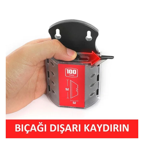 Workpro WP213003 100'lü Rötuş Maket Bıçağı Yedeği - Görsel 9