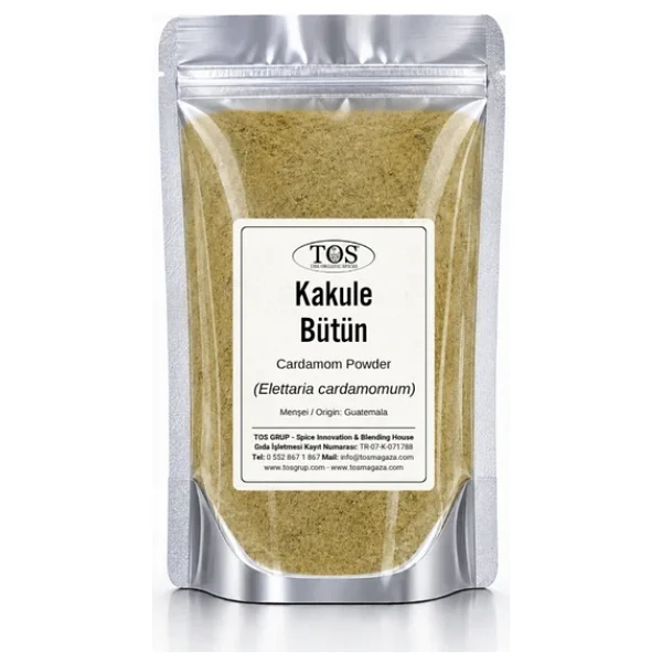 Kakule Tozu 500 gr (1. Kalite) Elettaria cardamomum / Cardamom Powder, Guatemala - Görsel 2
