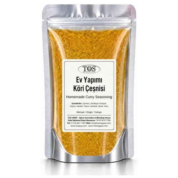 Ev Yapımı Köri Çeşnisi 100 gr (1. Kalite) - Görsel 2