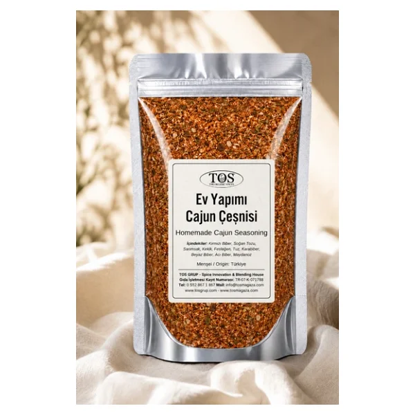 Ev yapımı Cajun Çeşnisi 100 gr (1. Kalite) - Görsel 2