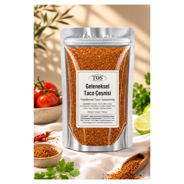 Geleneksel Taco Çeşnisi 100 gr (1. Kalite) - Görsel 2