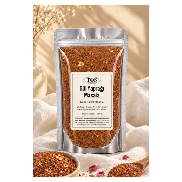 Gül Yaprağı Masala 100 gr (1. Kalite) - Görsel 2