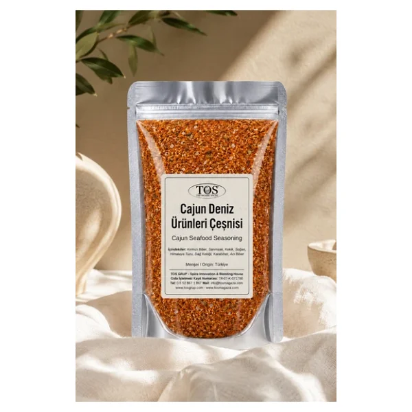 Cajun Deniz Ürünleri Çeşnisi 100 gr (1. Kalite) - Görsel 3