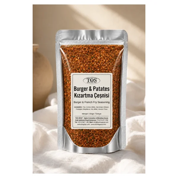 Burger & Patates Kızartma Çeşnisi 100 gr (1. Kalite) - Görsel 2