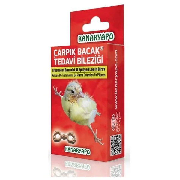 Kanaryapoo Kanarya Çarpık Bacak Bileziği 10'lu Paket - Görsel 3
