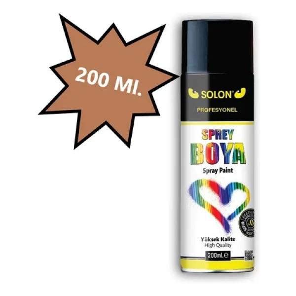 Sprey Boya Kahverengi 200 Ml - Görsel 3