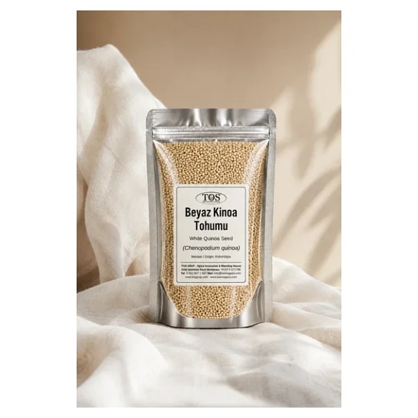 Beyaz Kinoa 50 gr (1. Kalite) Chenopodium quinoa Willd / White Quinoa - Görsel 3