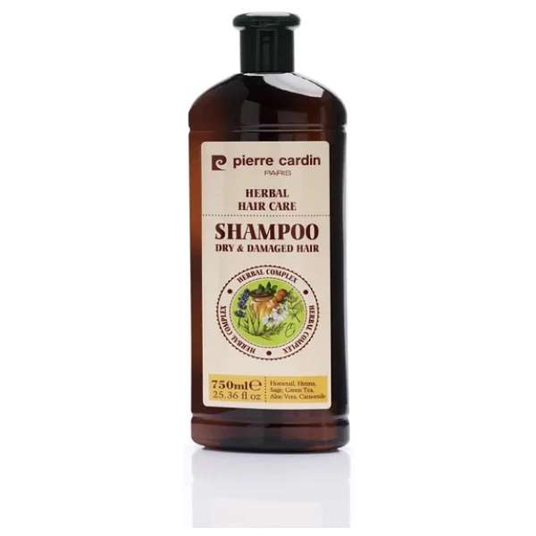 Pierre Cardin Bitkisel Kuru ve Yıpranmış Saçlar için Şampuan 750 ml - Görsel 4