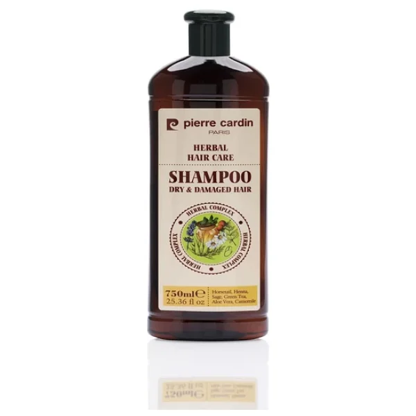 Pierre Cardin Bitkisel Kuru ve Yıpranmış Saçlar için Şampuan 750 ml - Görsel 3