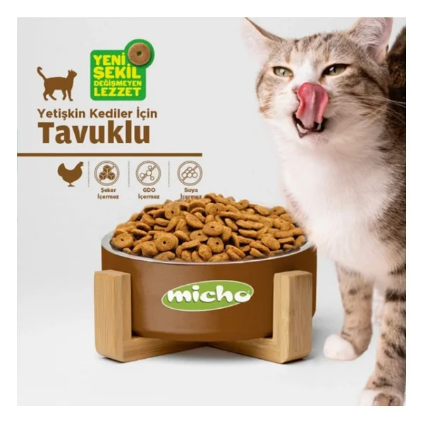 Micho Tavuklu 15 kg Yetişkin Kedi Maması - Görsel 7