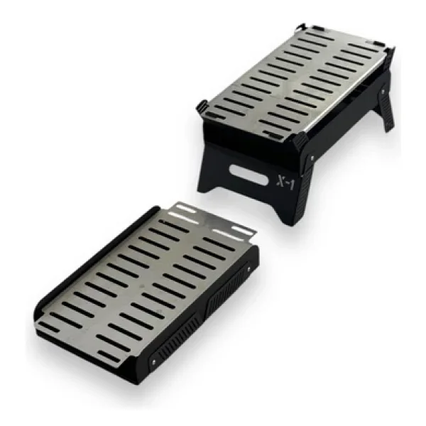 Pratikoutdoor 47x25 cm Katlanır Kömürlü Mangal - Görsel 4