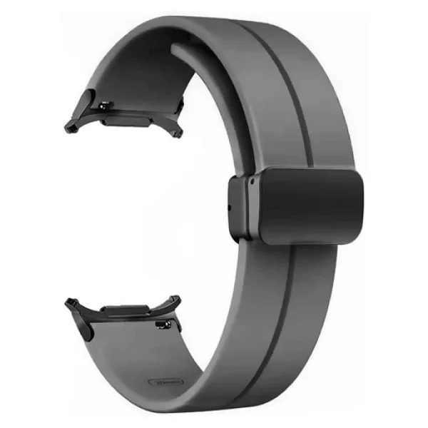 Gpack Samsung Galaxy Watch Ultra 47mm Kordon Silikon Ayarlanabilir Mıknatıslı HS24 - Görsel 6