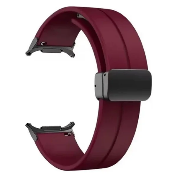 Gpack Samsung Galaxy Watch Ultra 47mm Kordon Silikon Ayarlanabilir Mıknatıslı HS24 - Görsel 7