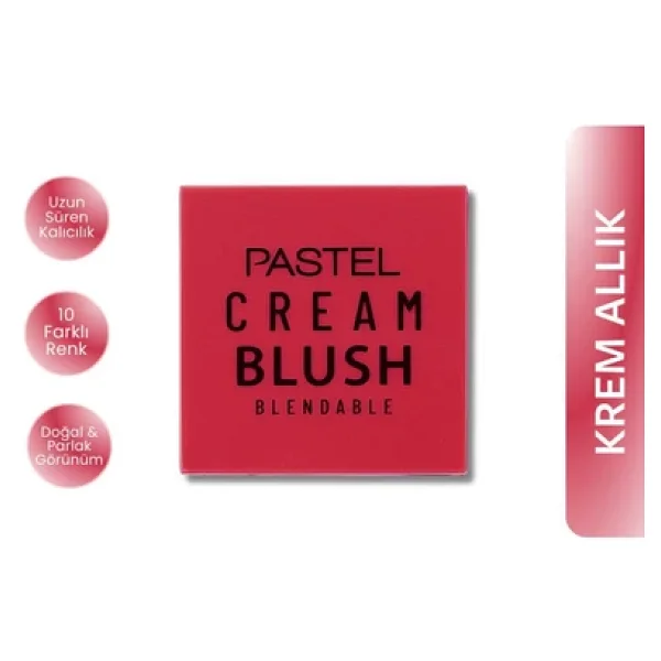 Pastel Cream Blush 48 Romance Krem Allık - Görsel 8