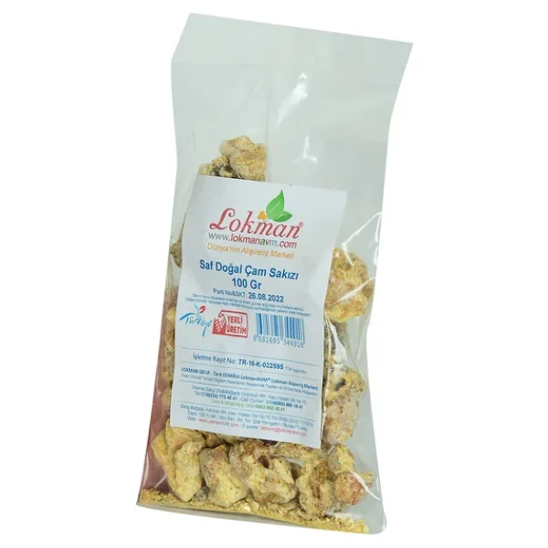 LokmanAVM Doğal Çam Sakızı 100 gr - Görsel 3