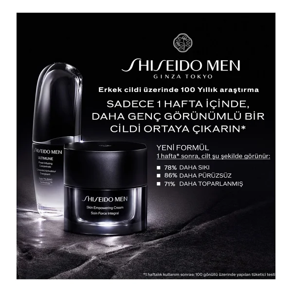 Shiseido Men Skin Empowering 50 ml Onarıcı Krem - Görsel 7