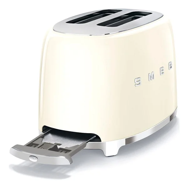 Smeg Retro TSF01CREU Krem Ekmek Kızartma Makinesi - Görsel 3