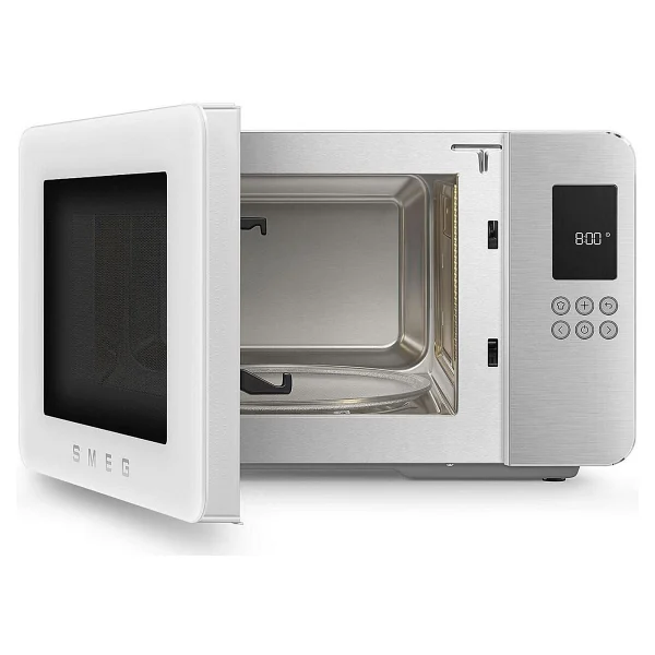 Smeg 4in1 50's Style Retro MOC01WHMEU Beyaz 29 lt Mikrodalga Fırın - Görsel 2