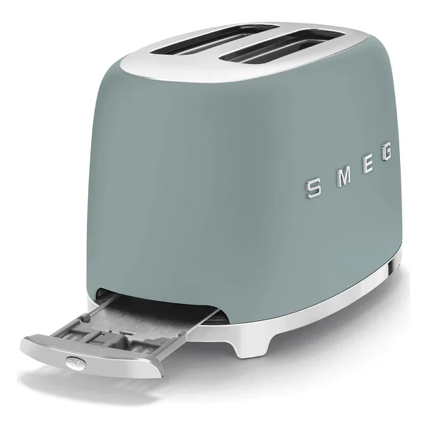Smeg Retro TSF01EGMEU Emerald Green Ekmek Kızartma Makinesi - Görsel 6