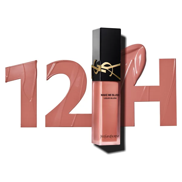 Yves Saint Laurent Make Me Blush 37 Peachy Nude Likit Allık - Görsel 5