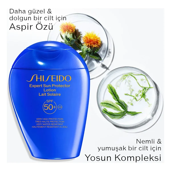 Shiseido Expert Sun Protector Lotion 150 ml 50 Faktör Güneş Losyonu - Görsel 3