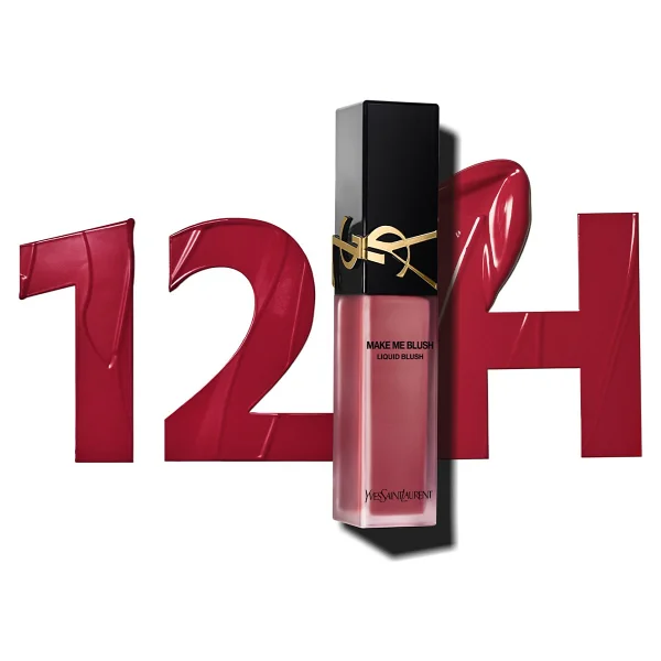 Yves Saint Laurent Make Me Blush 54 Berry Bang Likit Allık - Görsel 5