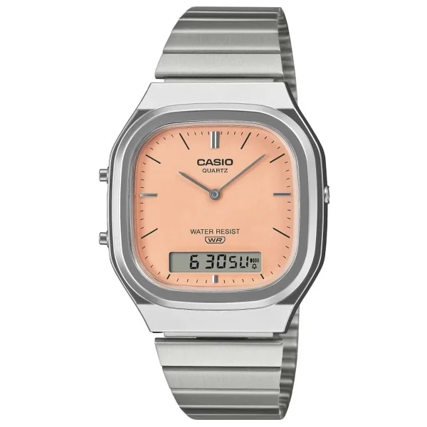 Casio Standart AQ-240E-4ADF Somon Kol Saati - Görsel 2