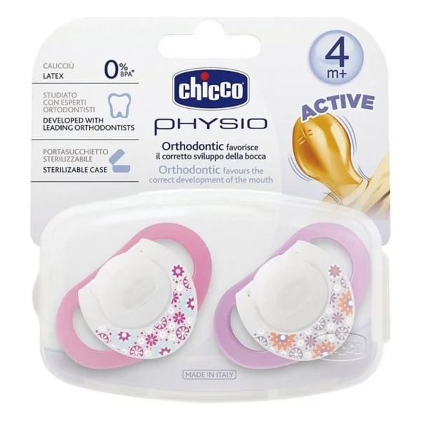 Chicco Physio Silikon 2'li 4 Ay+ Emzik - Görsel 5