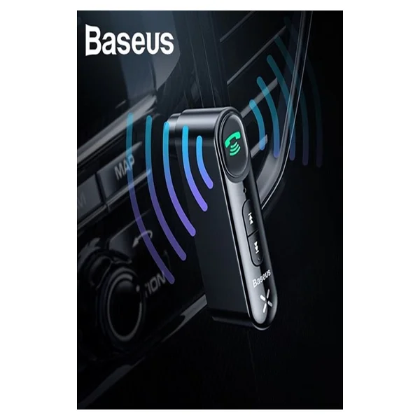 Baseus Qiyin WXQY Wireless Bluetooth 3.5mm Jack Aux Araç Ses Aktarım Kiti - Görsel 5