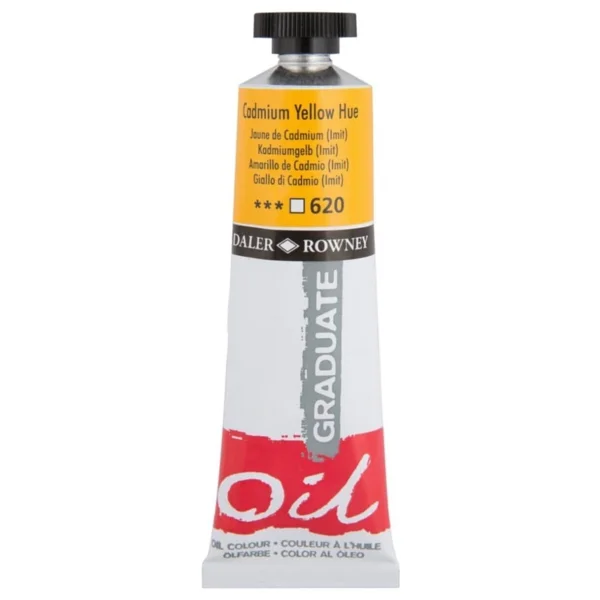 Daler-Rowney Graduate 38 ml Yağlı Boya N:620 Cadmium Yellow Hue - Görsel 5