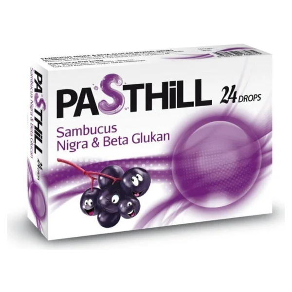 Pasthill Sambucus Nigra ve Beta Glukanlı 24'lü Pastil - Görsel 5