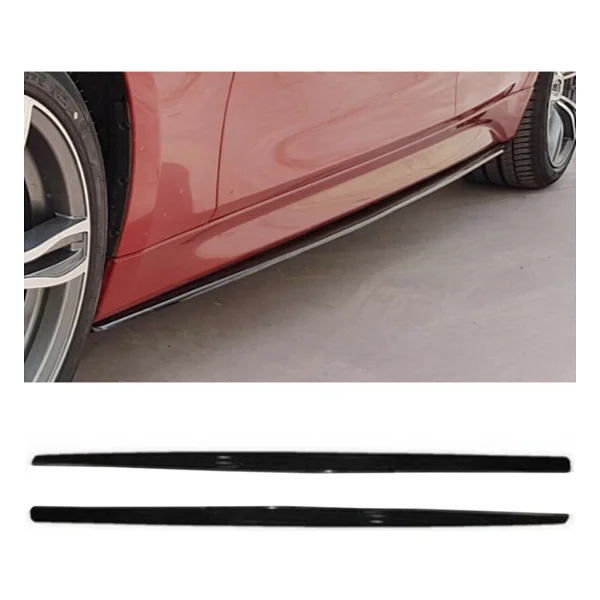 MKG Peugeot 207 2006-2015 F30 Düz Model Yan Marşpiyel 2 Adet Piona Black - Görsel 6