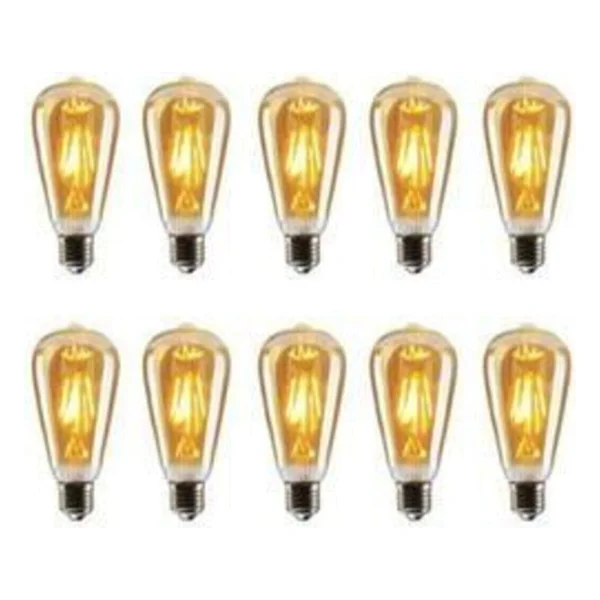 Cata CT-4284 Amber 6 W E27 10'lu Rustik LED Ampul - Görsel 7