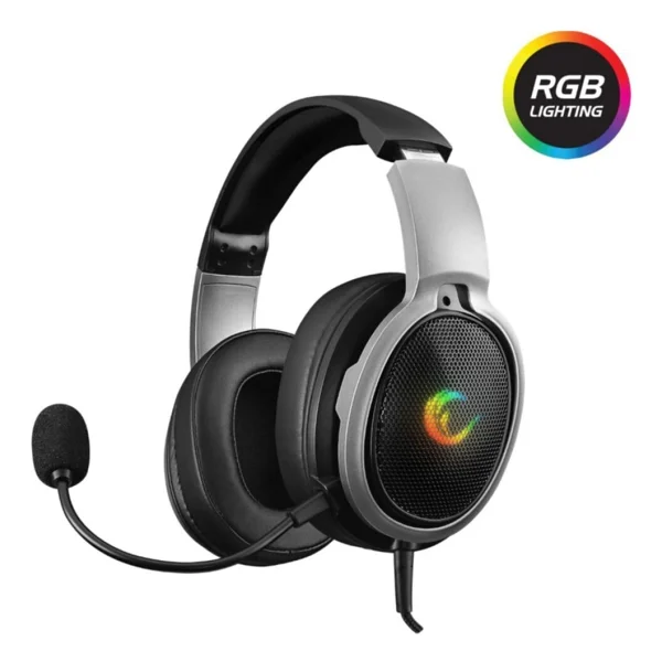 Rampage Aura RM-K94 RGB 7.1 USB Kablolu Kulak Üstü Oyuncu Kulaklığı - Görsel 9