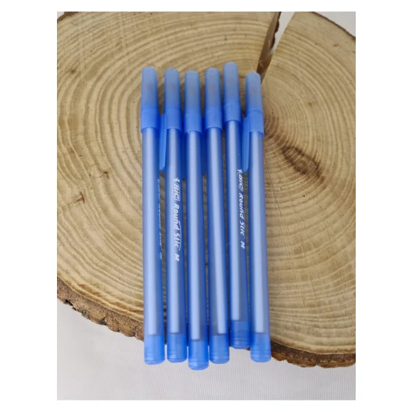Bic Round Stic Mavi 6 Lı Tükenmez Kalem - Görsel 2