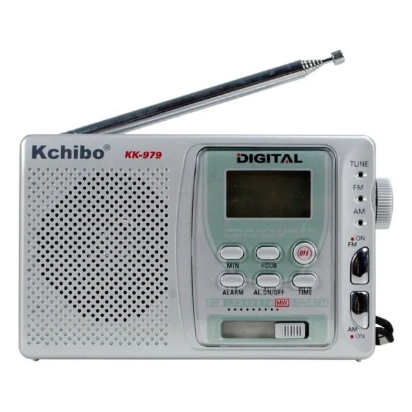 Kchibo KK-979 Şarjlı Mini Radyo - Görsel 4