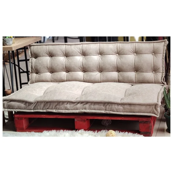FABRİCAHOME Berlin 5 Yer & Palet Minderi 2'li 130x70x10 - Görsel 4