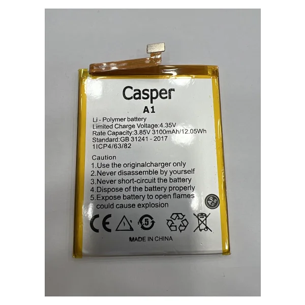 Casper Via A1 Batarya Pil Sıfır Orijinal - Görsel 3