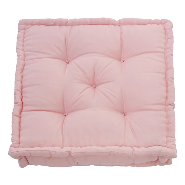 Aida Concept Fransız Yer Minderi 60x60 Puf Pembe - Görsel 2