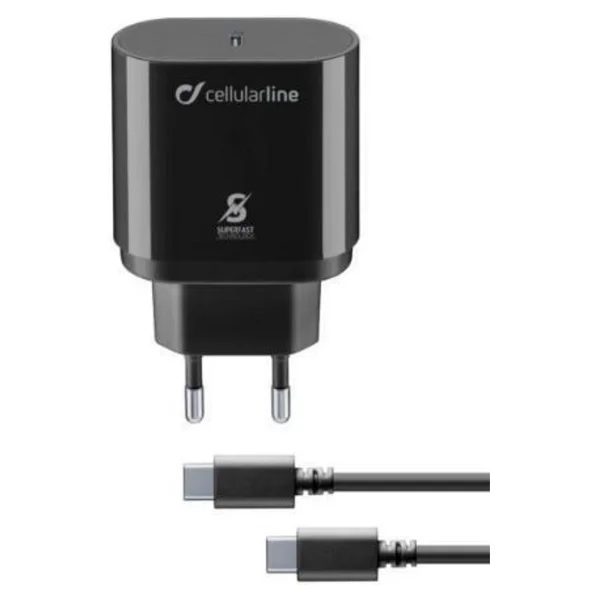 Cellularline 25 W Type-C Kablolu Hızlı Şarj Aleti - Görsel 6