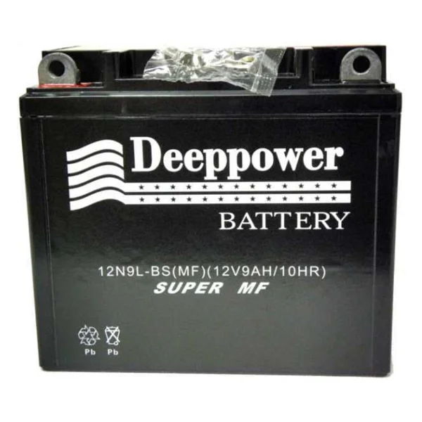 Deeppower 12N9L-BS MF 12 V 9 Ah Motosiklet Aküsü - Görsel 3