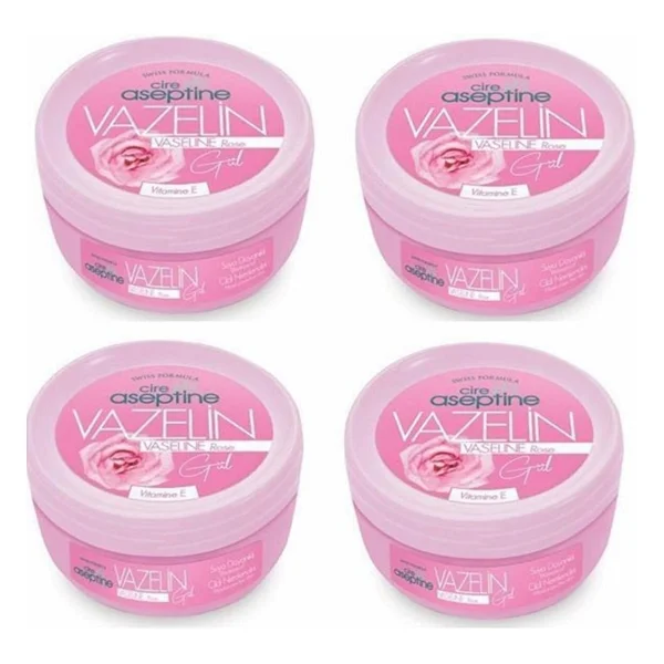 Cire Aseptine Gül Vazelin 150 ml 4 Adet - Görsel 3