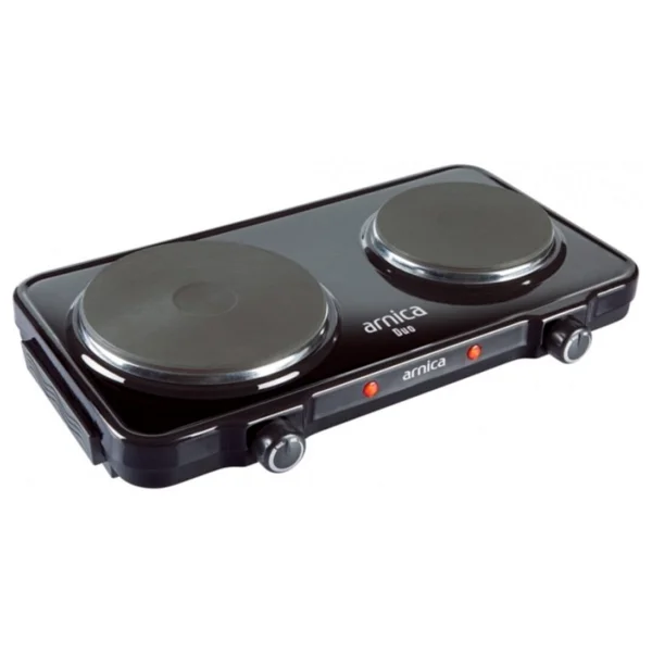 Arnica Duo GH25040 Siyah İkili Elektrikli Ocak - Görsel 6