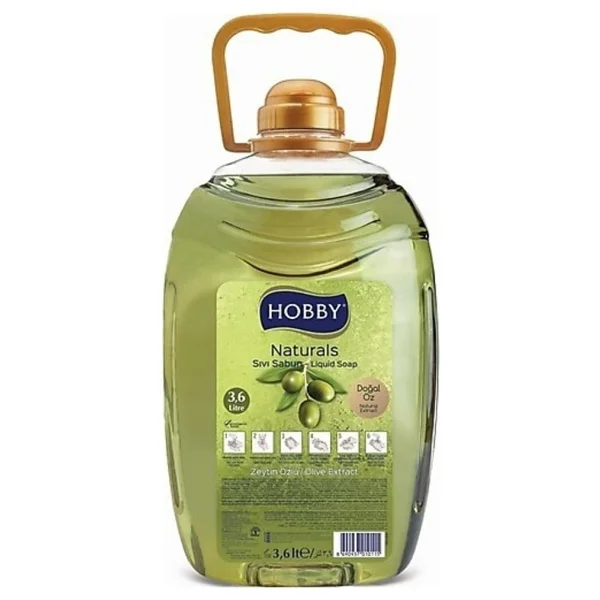 Hobby Naturals Zeytin Özlü Sıvı Sabun 3 lt - Görsel 6