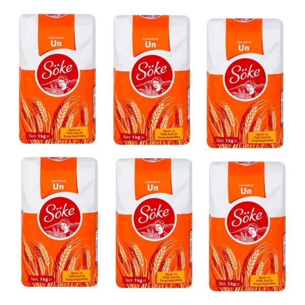 Söke 1 kg Un 6'lı - Görsel 5