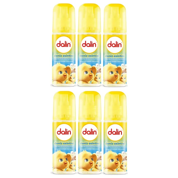 Dalin Deniz Esintisi Bebek Kolonyası 150 ml 6 Adet - Görsel 6