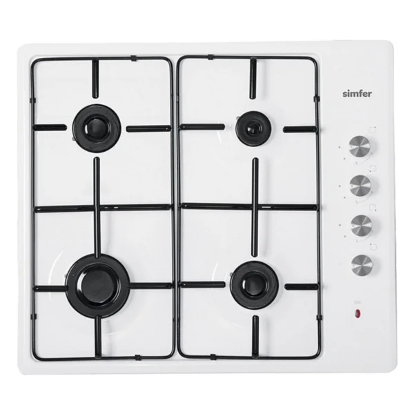 Simfer 3010 Doğalgazlı Beyaz Set Üstü Ocak - Görsel 3