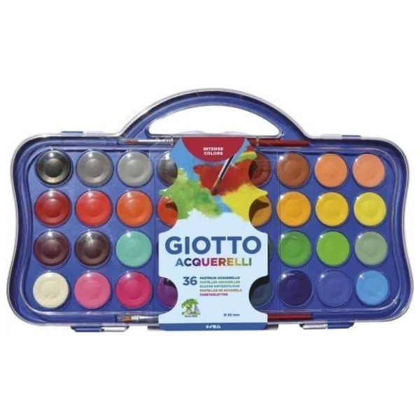 Giotto Acquerelli 30 mm 36'lı Sulu Boya - Görsel 3